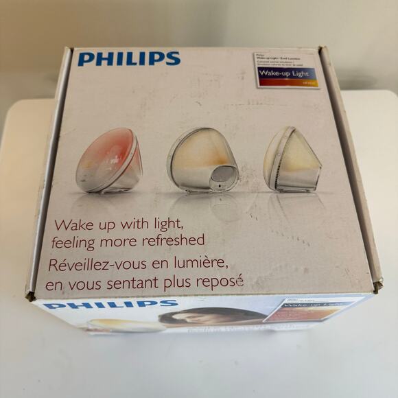 Philips Wake-Up Light Sunrise Alarm Colored Simulation Lamp w/ Natural Sounds - Picture 2 of 16
